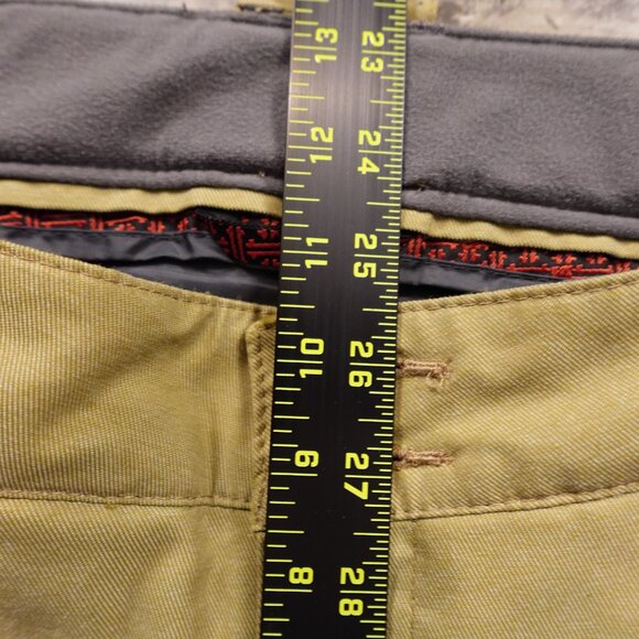 Burton Access DRYRIDE Snow Pants Women’s Medium Tan Mountain Ski Snowboard - Picture 8 of 16